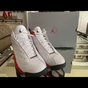 Air Jordan 13 Retro White/Black-Team Red Size 10